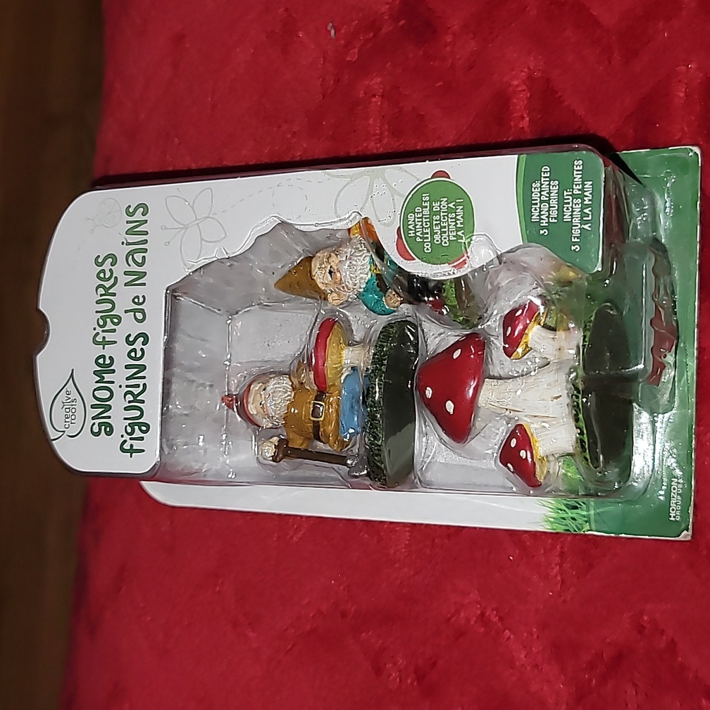 Gnome Figures with Mushrooms Set from Creative Roots